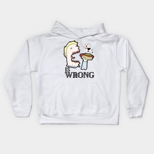 Eating Animals Is Wrong Kids Hoodie